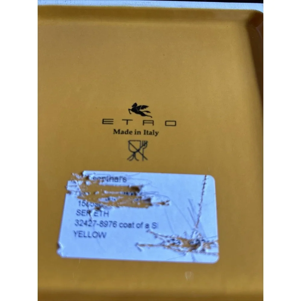 ETRO Maharaja Coat Of Arms‎ Pocket Tray